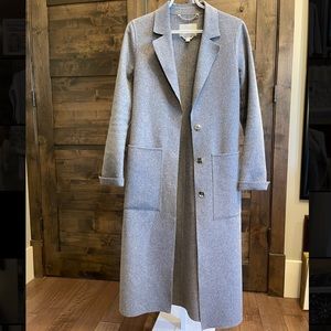 Soia & Kyo grey wool coat